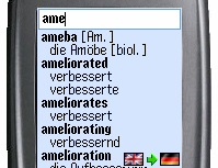LIVE Dictionary - Dictionary for mobile phones with Java